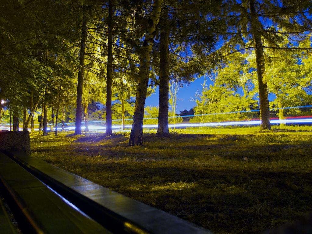 Night photograph Night shot of the park in Bankya. by Sergey Vasilev on PhotoCodex