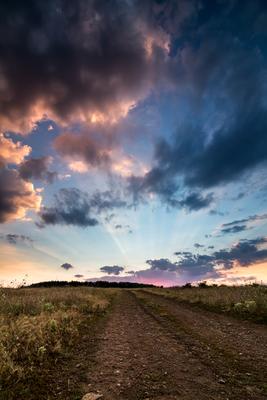 Sunset near Bankya