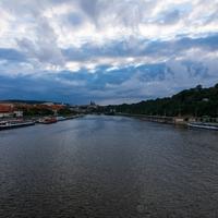 Prague from the bridge